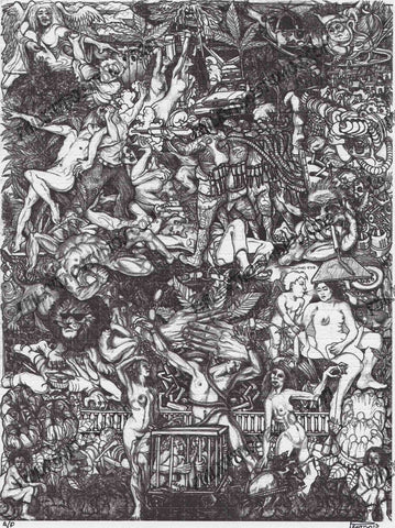 Bud Wars - Blotter Paper  (1997)