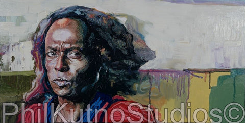 Miles Davis Oil Painting