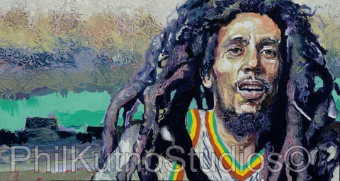 Bob Marley Oil Painting