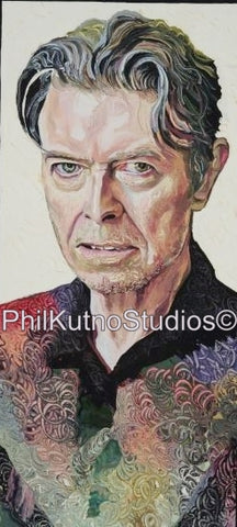 David Bowie Oil Painting