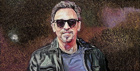 Bruce Springsteen Oil Painting #1