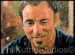 Bruce Springsteen Oil Painting