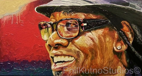 Clarence Clemmons Oil Painting