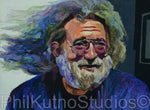 Jerry Garcia Acrylic Painting