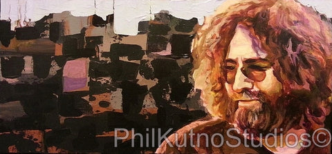 Jerry Garcia Acrylic on Canvas