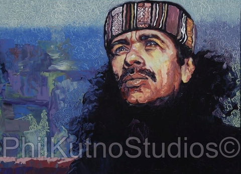 Santana Oil Painting