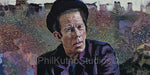Tom Waits Oil Painting